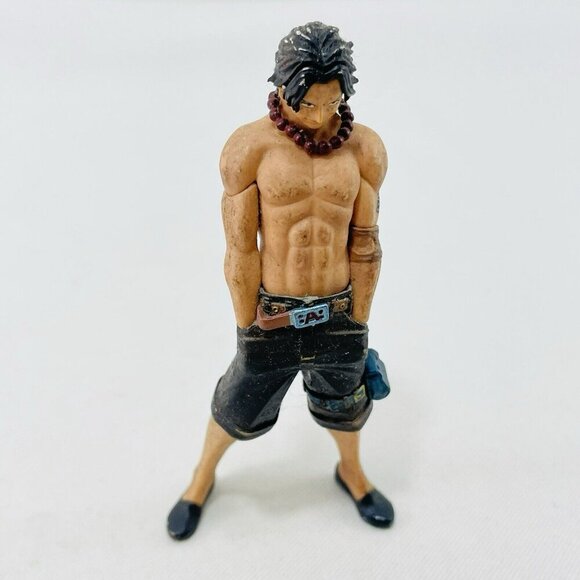 One Piece Portgas Ace Figure Model Toy Man Display Stand Anime Series Japanese - Picture 6 of 12